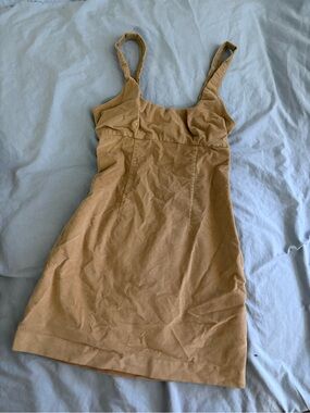 Urban Outfitters Caramel Tan Mini Dress